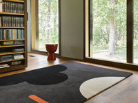 Orla Kiely Rug - Geo Flower Graphite