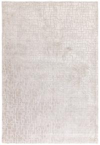 Glaze Rug - Silver Tetris