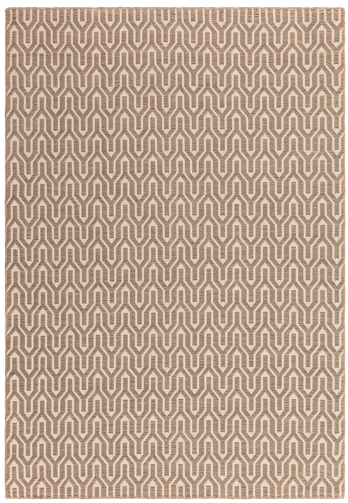 Global Rug Collection - Cream Lattice