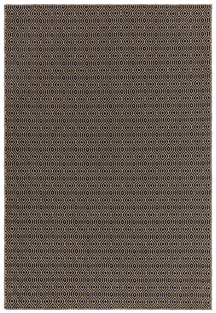 Global Rug Collection - Black Mosaic