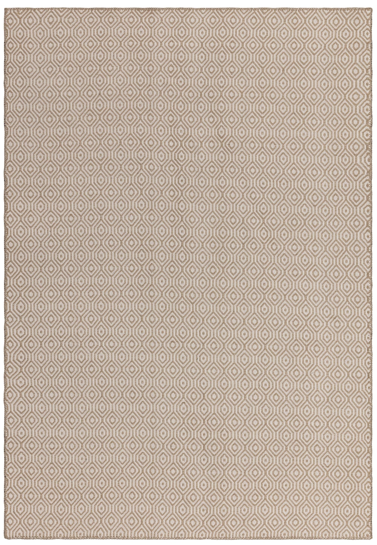 Global Rug Collection - Cream Mosaic