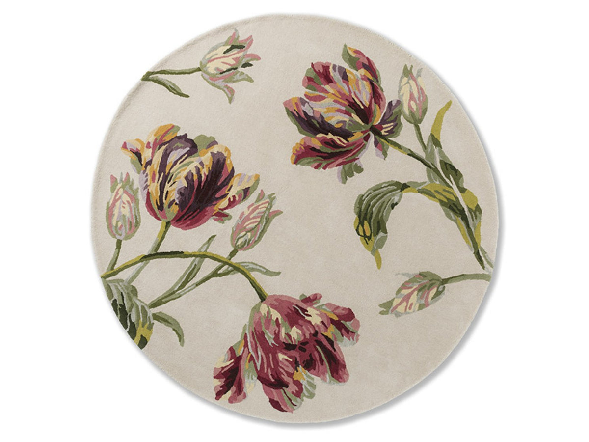 Laura Ashley Rugs - Gosford Cranberry Round