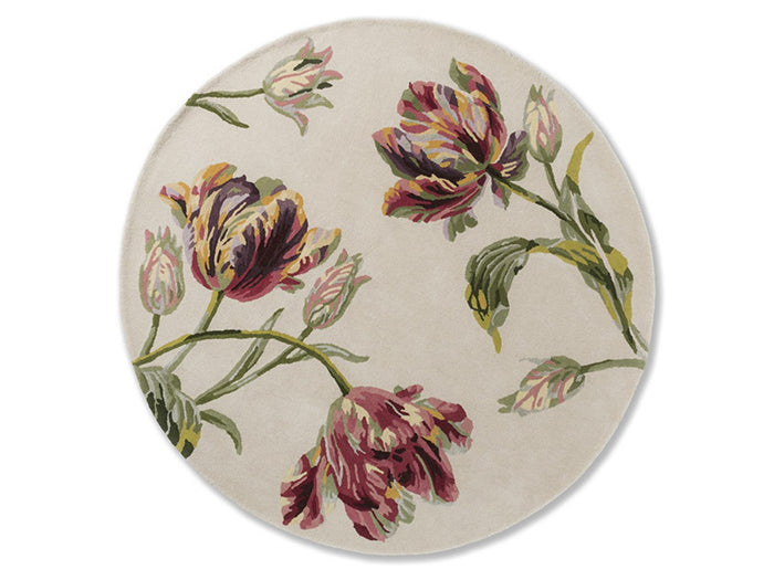 Laura Ashley Rugs - Gosford Cranberry Round