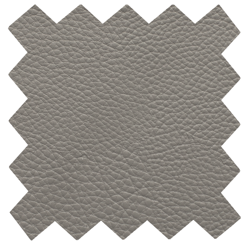 Dubai Swivel Recliner - Grey Plush Faux Leather