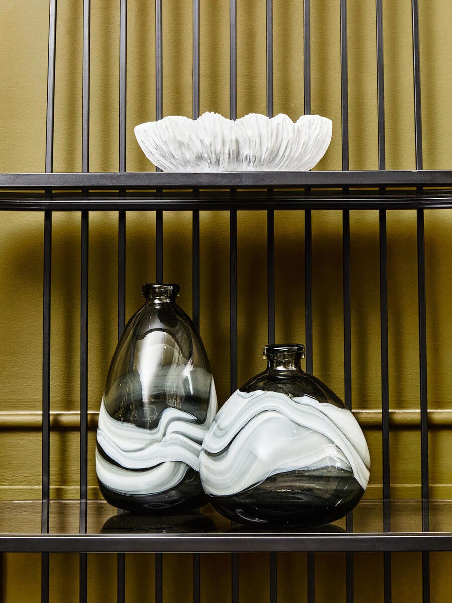 Halla Grey Bottle Vase Collection