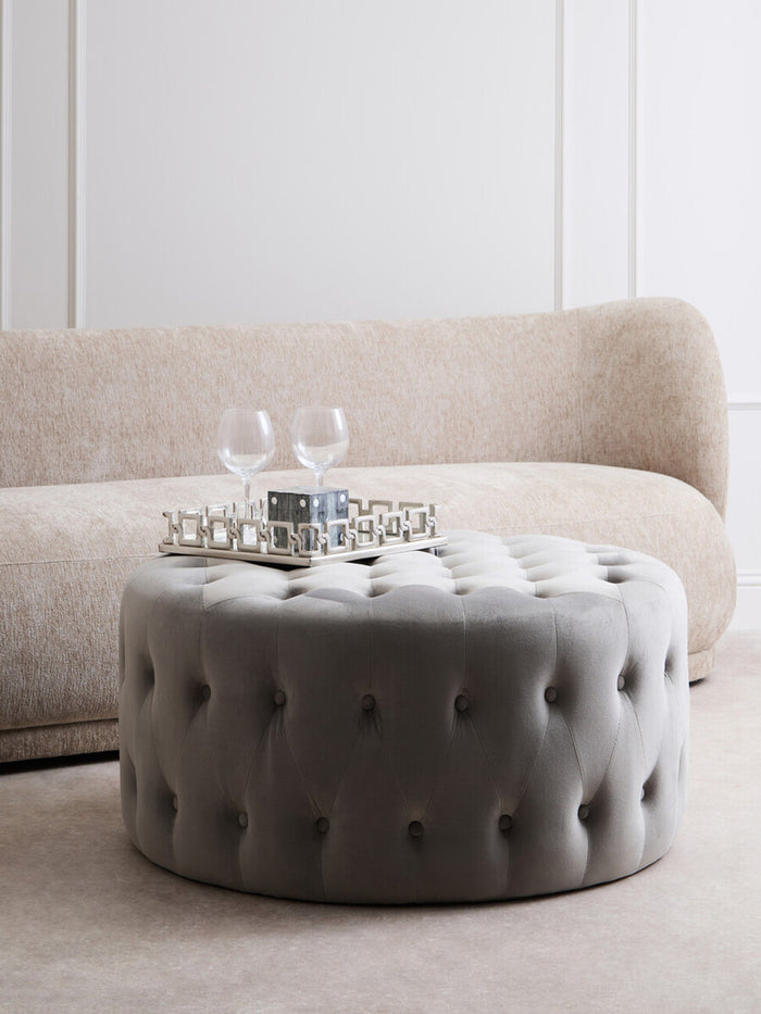 Haley Tufted Footstool Collection - Various