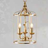 Laura Ashley Halton Lighting Collection Distressed Gold Leaf With Shade