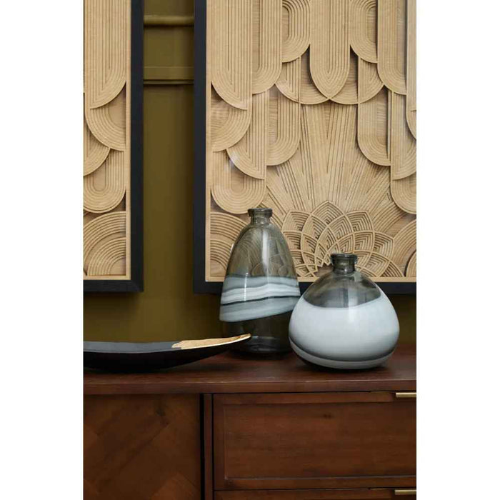 Halla Grey Bottle Vase Collection