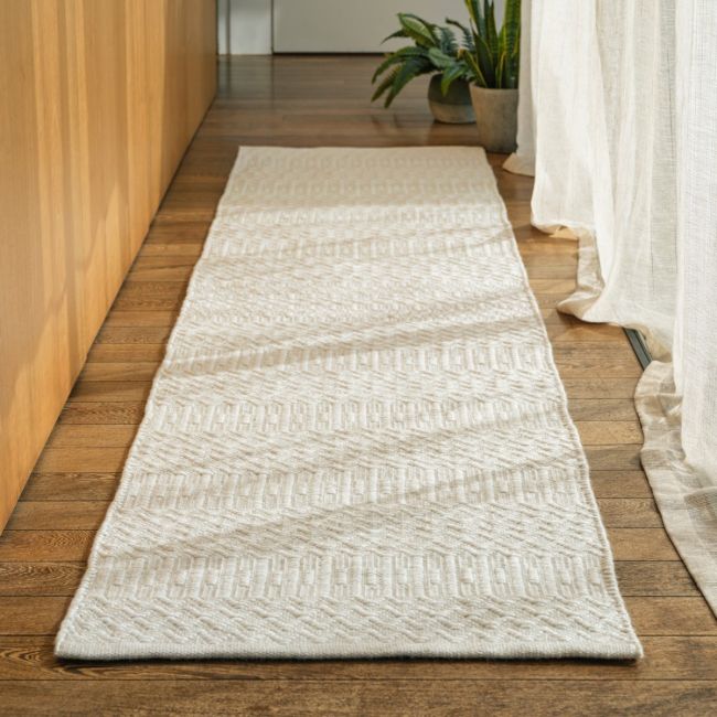 Halsey Rug - Natural Geometric