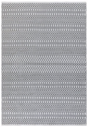 Halsey Rug - Grey Geometric