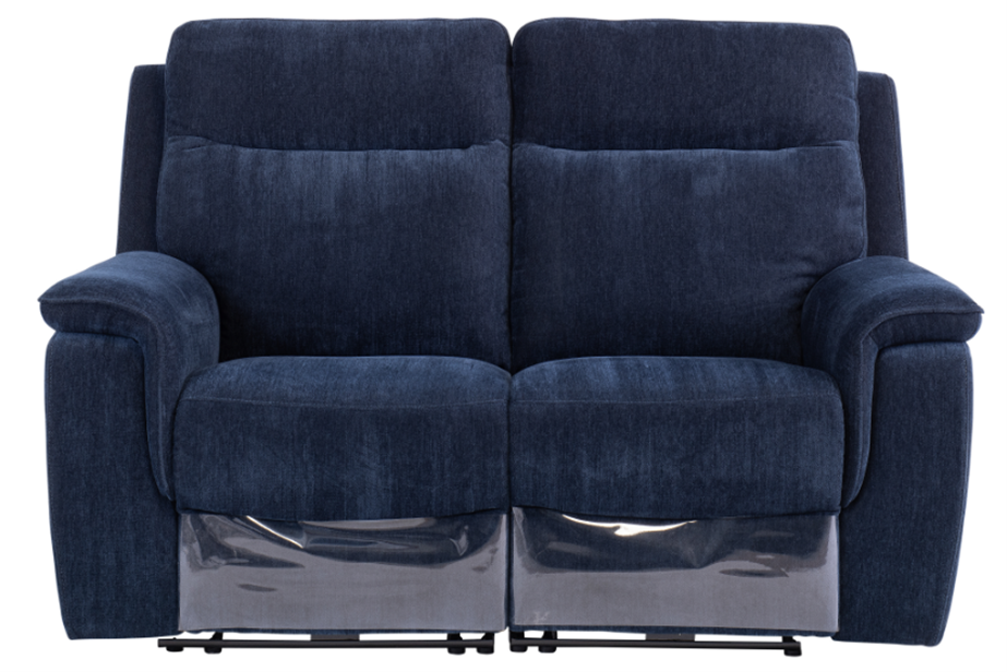 Havana Electric Recliner Upholstery Collection - Blue Fabric