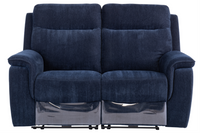 Havana Electric Recliner Upholstery Collection - Blue Fabric