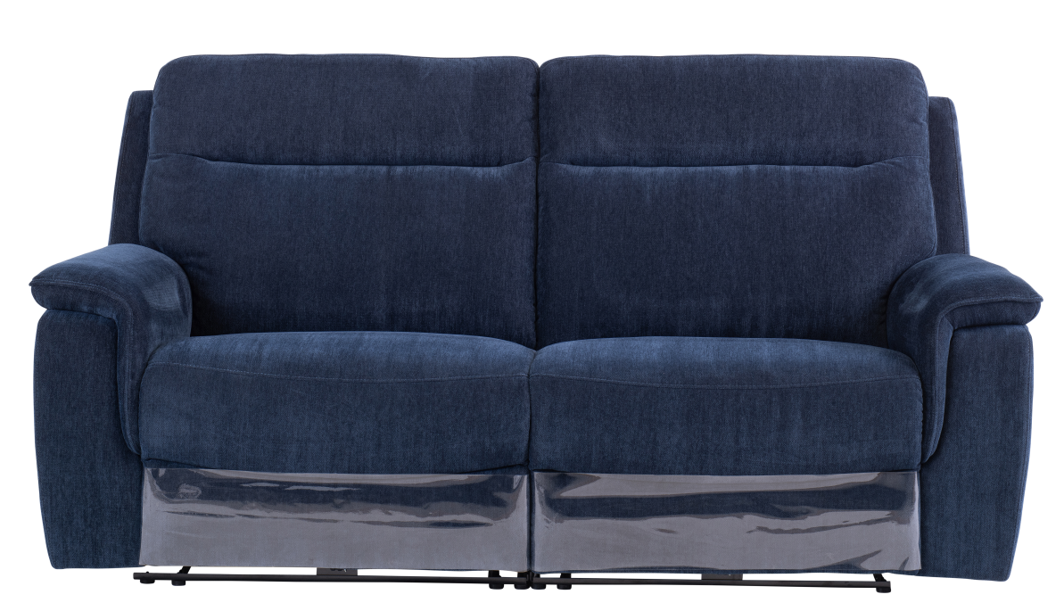Havana Electric Recliner Upholstery Collection - Blue Fabric