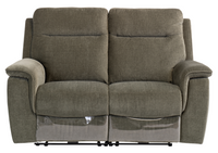 Havana Electric Recliner Upholstery Collection - Moss Green Fabric