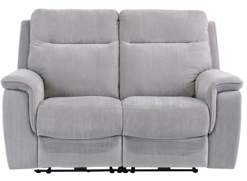Havana Electric Recliner Upholstery Collection - Silver Grey Fabric