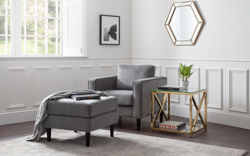 Hayward Upholstery Collection - Grey Chenille