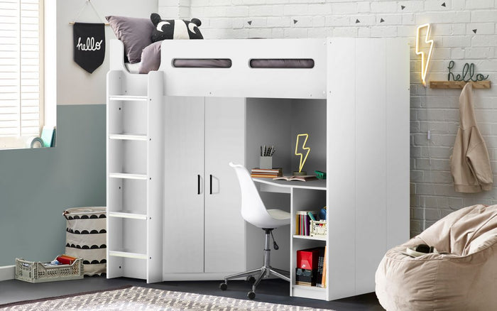 Hercules High Sleeper - White