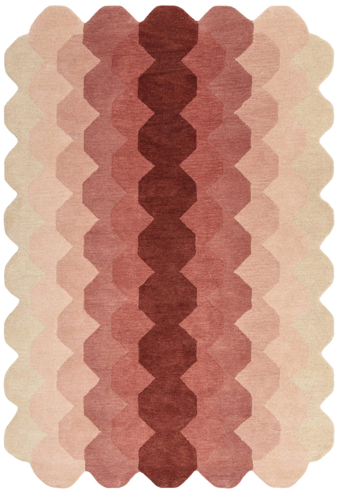 Hive Rug Pink