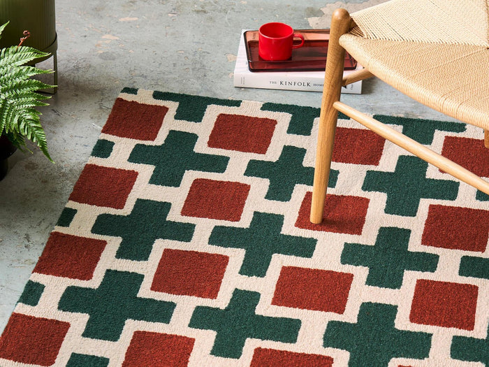 Scion Living Rugs - Hatch Rust