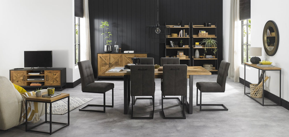 Indus Dining Collection - Rustic Oak
