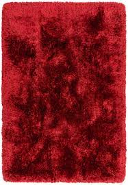 Plush Rug - Red