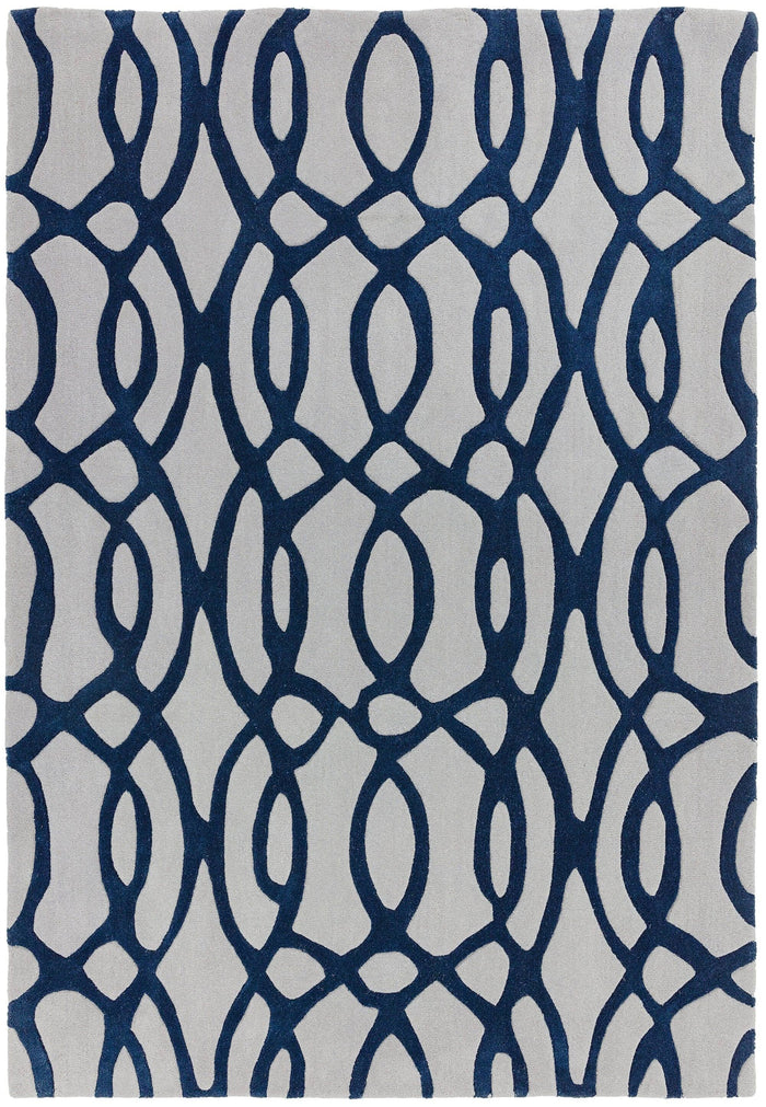 Matrix Rug - Wire Blue MAX36