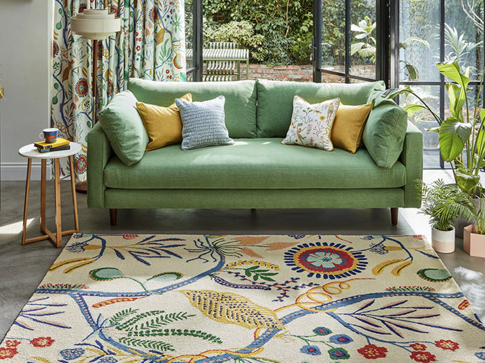 Scion Living Rugs - Jackfruit and the Beanstalk Chai/Sage