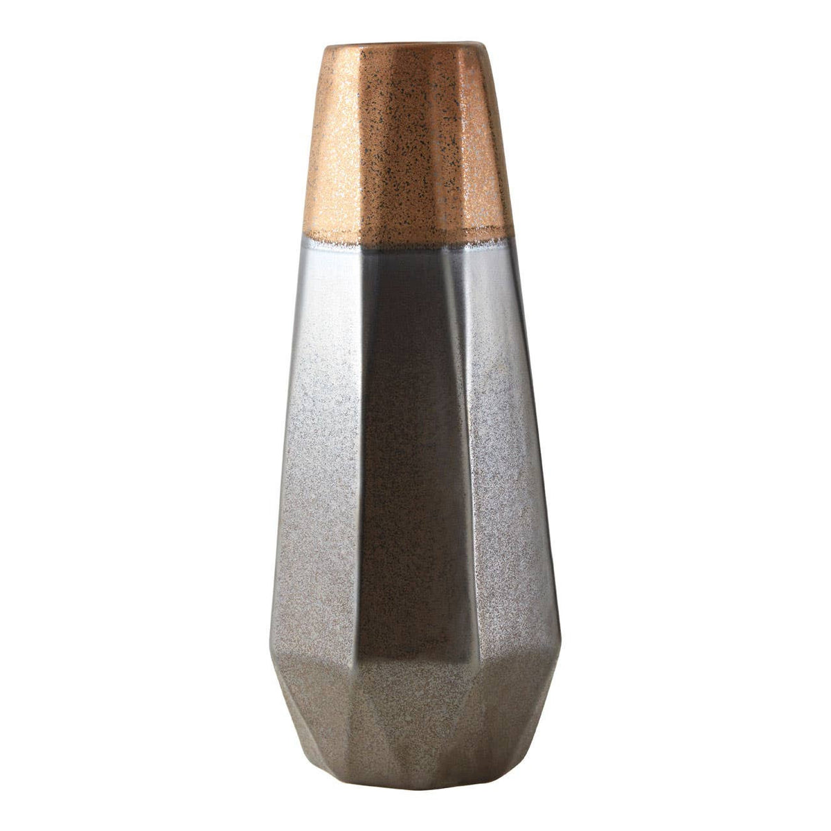 Jet Metallic Vases