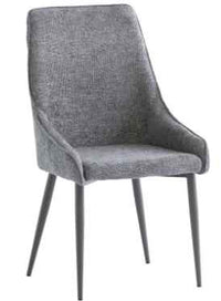 Jemma Dining Chair (pair) - Grey *LIMITED STOCK - DISCONTINUED*