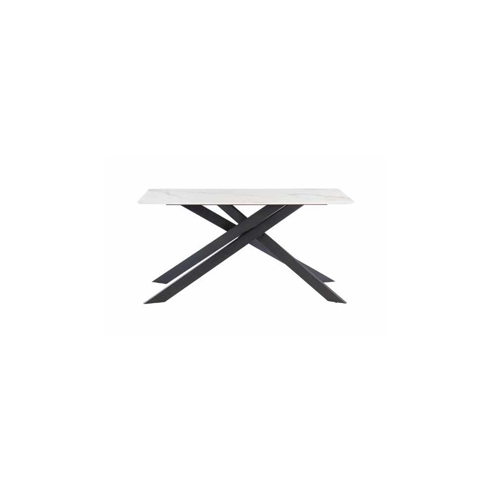 Camilla Dining Tables - Gold Top/Black Leg