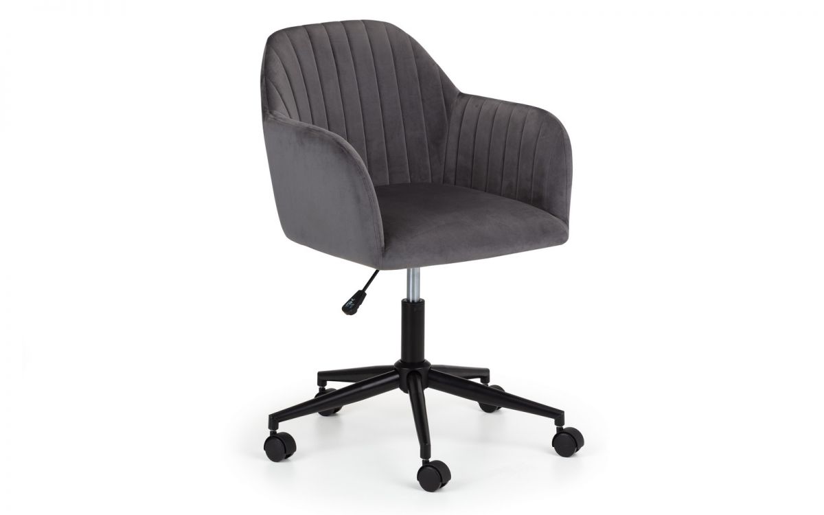 Kahlo Swivel Office Chair - Grey/Black