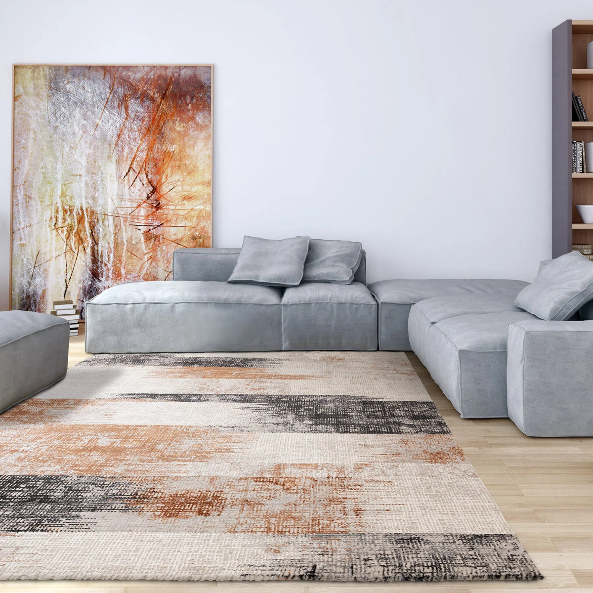 Kuza Lines Rug Collection - Multiple Colours Available