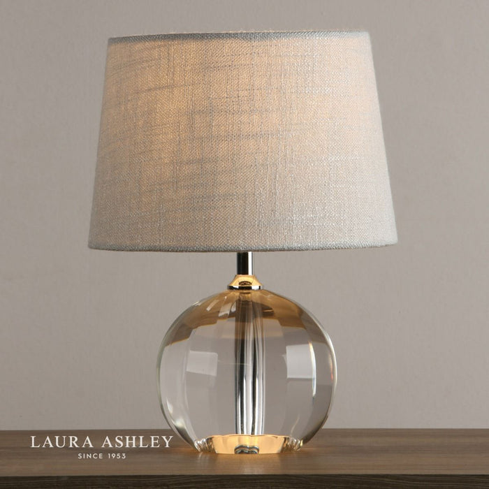 Laura Ashley - Lydia Table Lamp Base - Clear Gloss