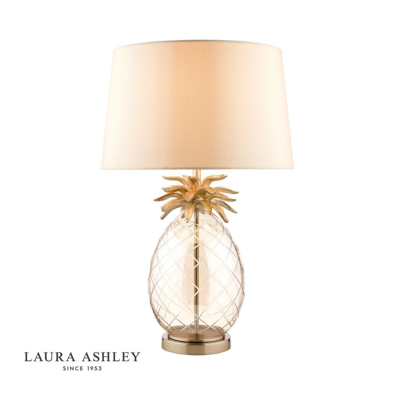 Laura Ashley - Pineapple Table Lamps - Chrome