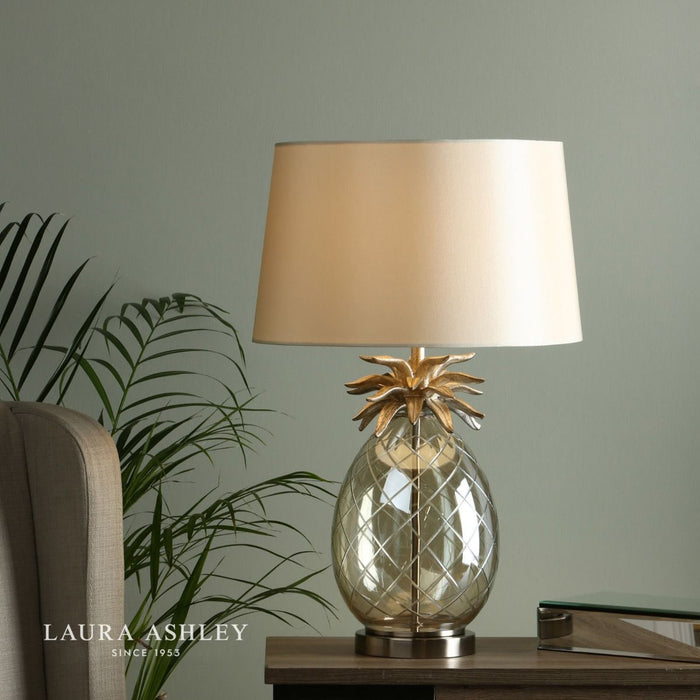 Laura Ashley - Pineapple Table Lamps - Chrome