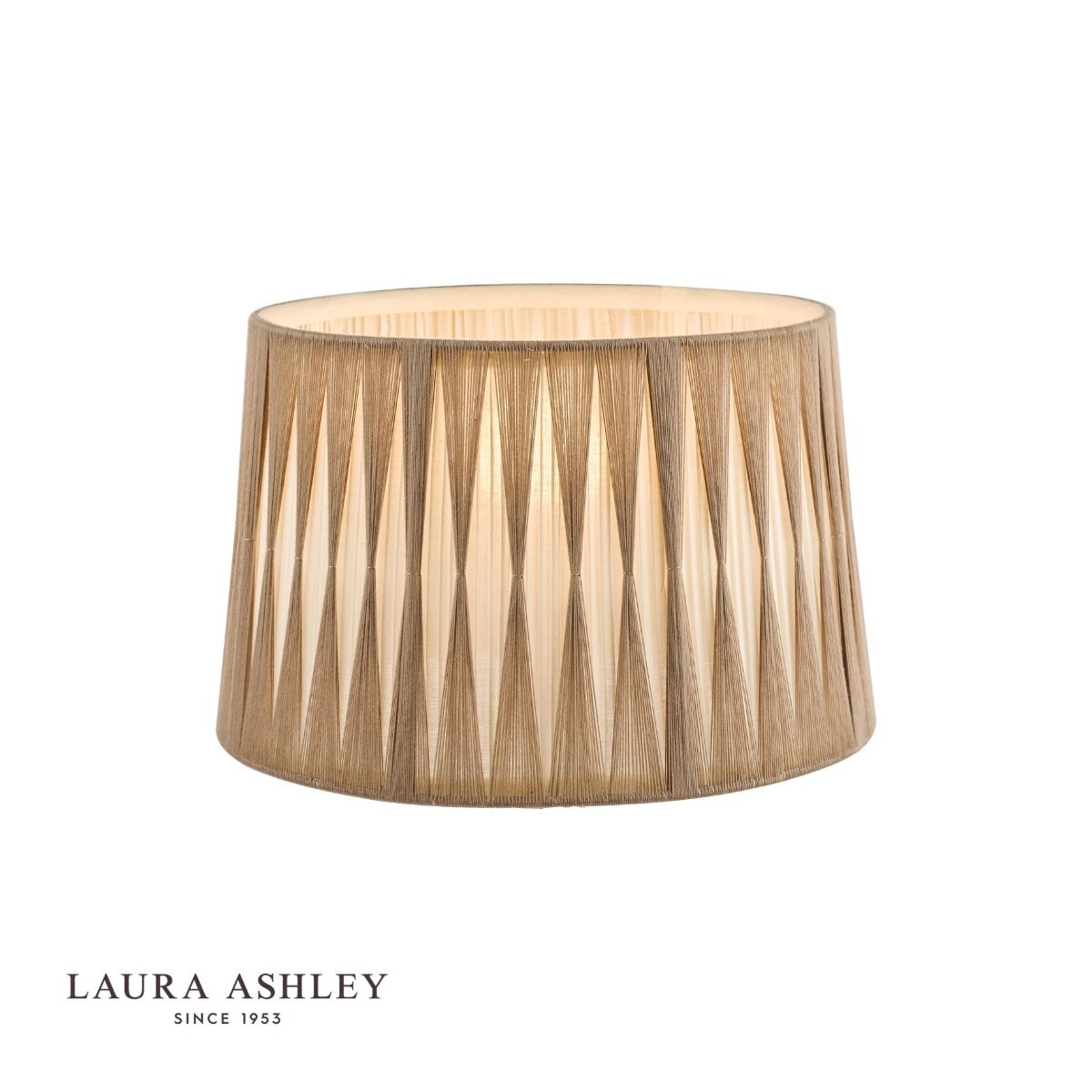 Laura Ashley - Gathered Shade - String Natural