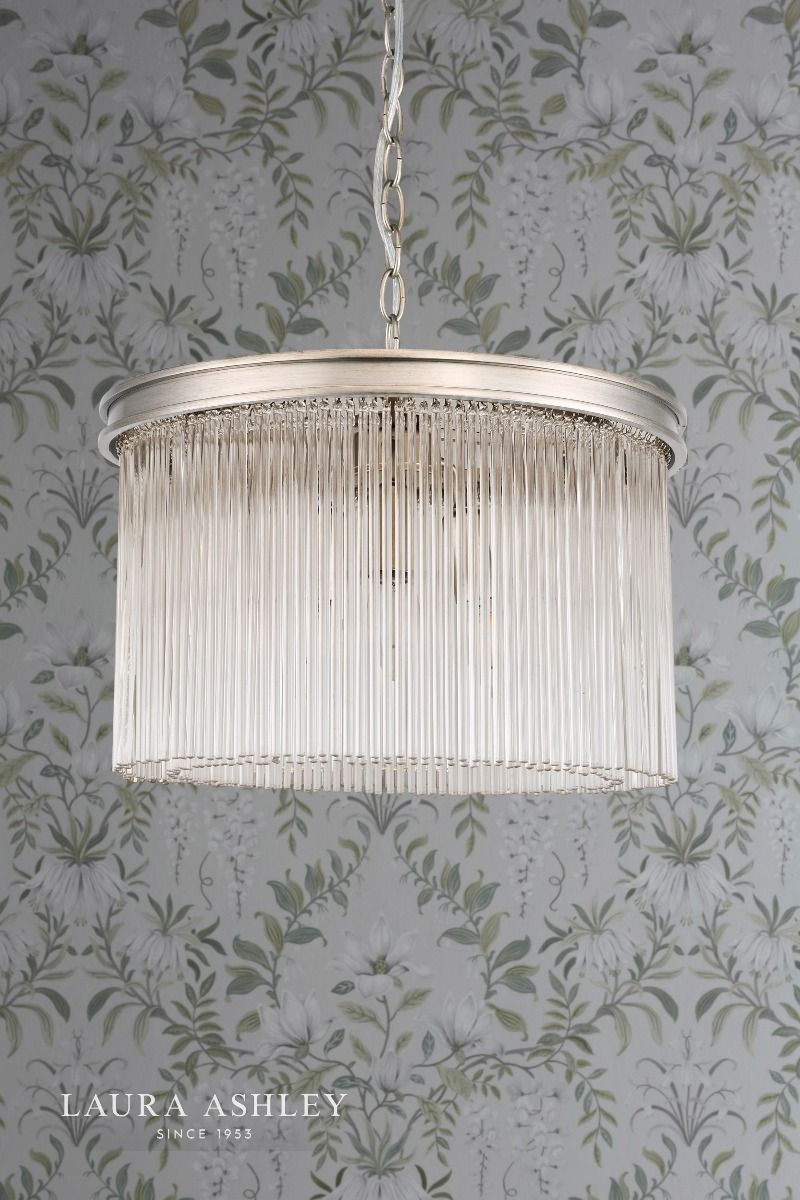 Laura Ashley - Manon 3 Light Pendant - Champagne