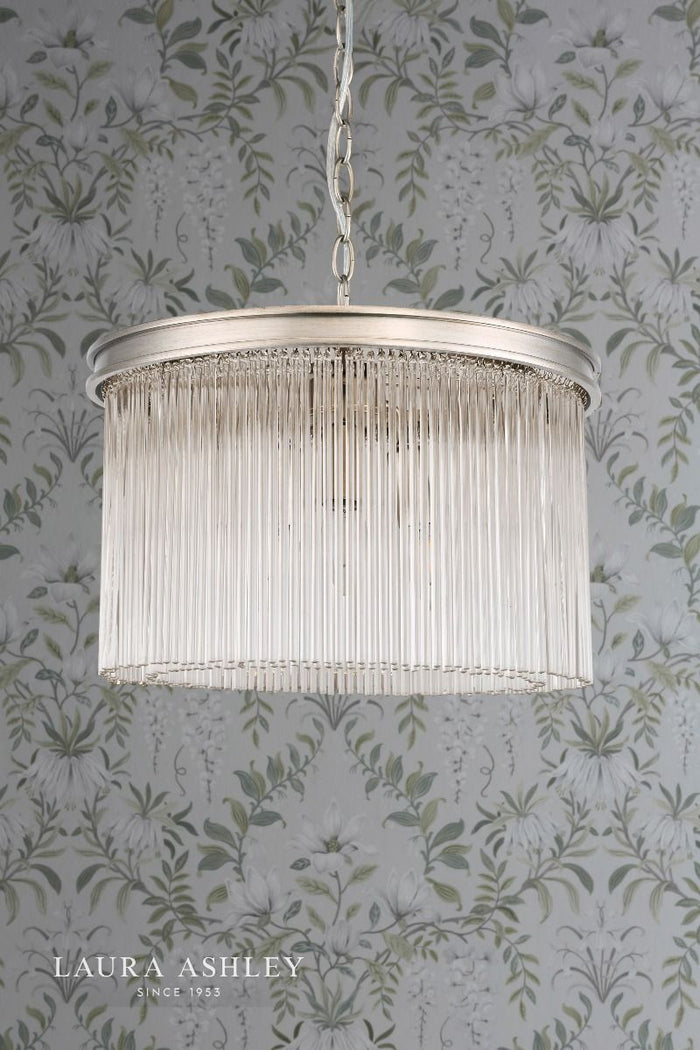 Laura Ashley - Manon 3 Light Pendant - Champagne