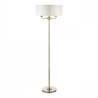 Laura Ashley - Sorrento Lighting Collection - Satin Nickel and Natural