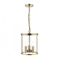 Laura Ashley - Selbourne 1 Light Pendant - Antique Brass
