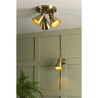 Laura Ashley - Rufus Lighting Collection - Antique Brass