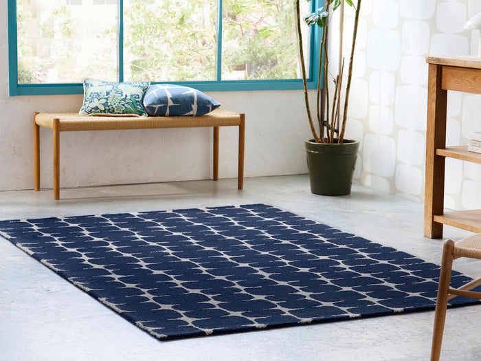 Scion Living Rugs - Little Lohko Indigo