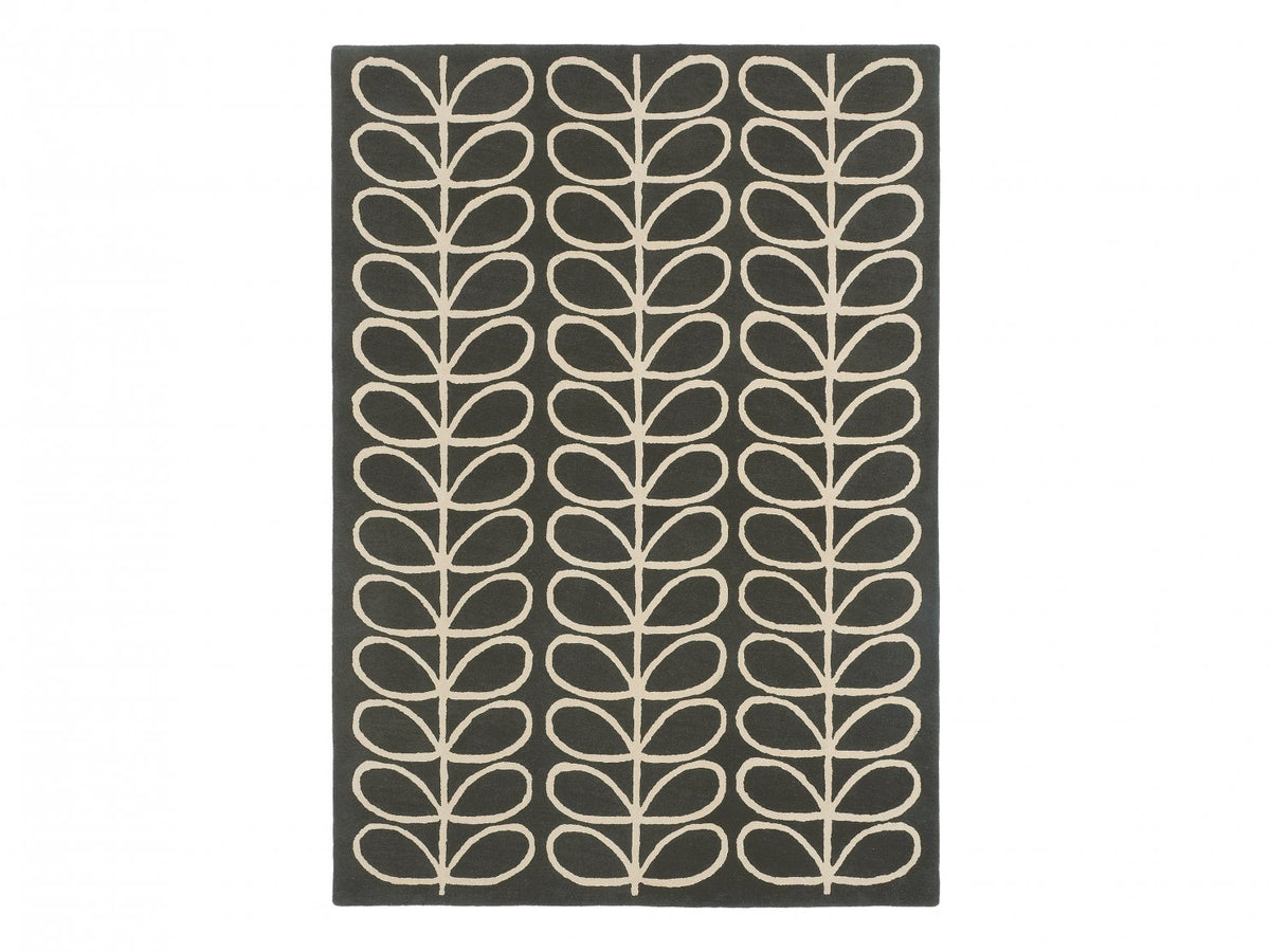 Orla Kiely Rug - Linear Stem Slate