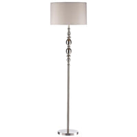 Madrid Lamp Collection Satin Chrome With Shade