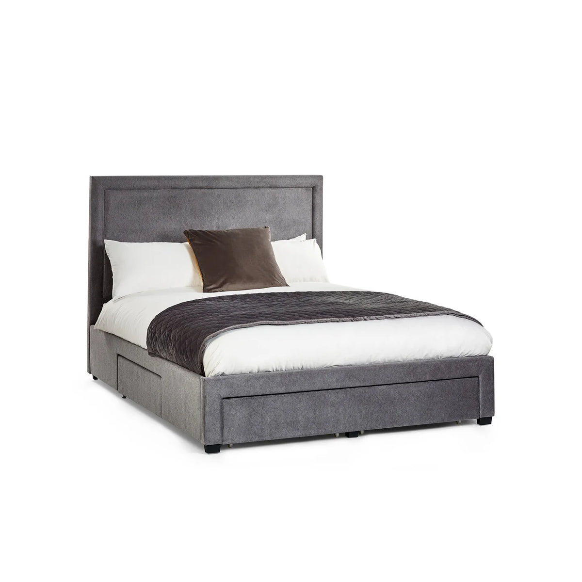 Mayfair 4 Drawer Storage Beds - Grey