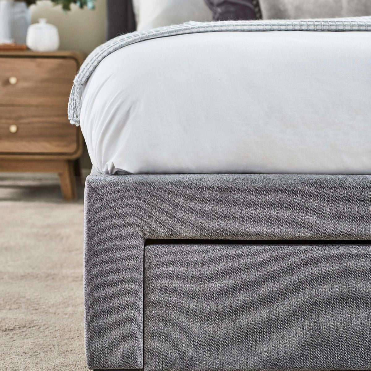 Mayfair 4 Drawer Storage Beds - Grey