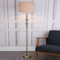Madrid Lamp Collection Antique Brass With Shade