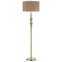 Madrid Lamp Collection Antique Brass With Shade