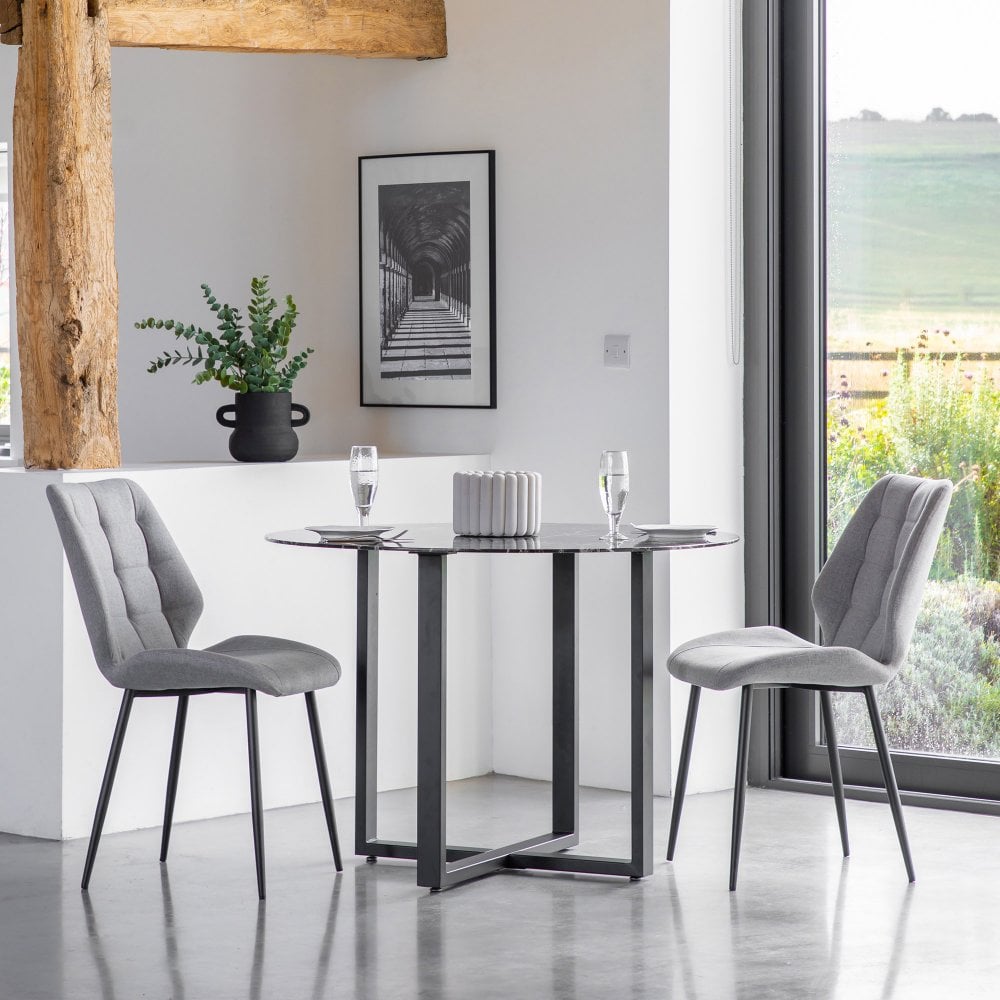 Manford Dining Chairs (pair) - Various Colours Available