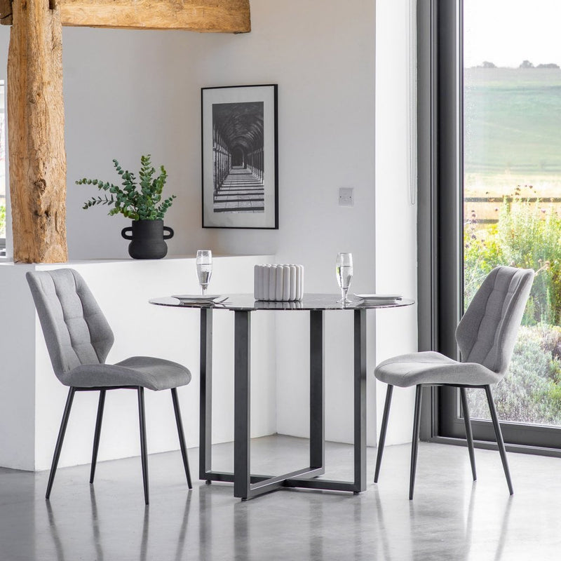 Manford Dining Chairs (pair) - Various Colours Available